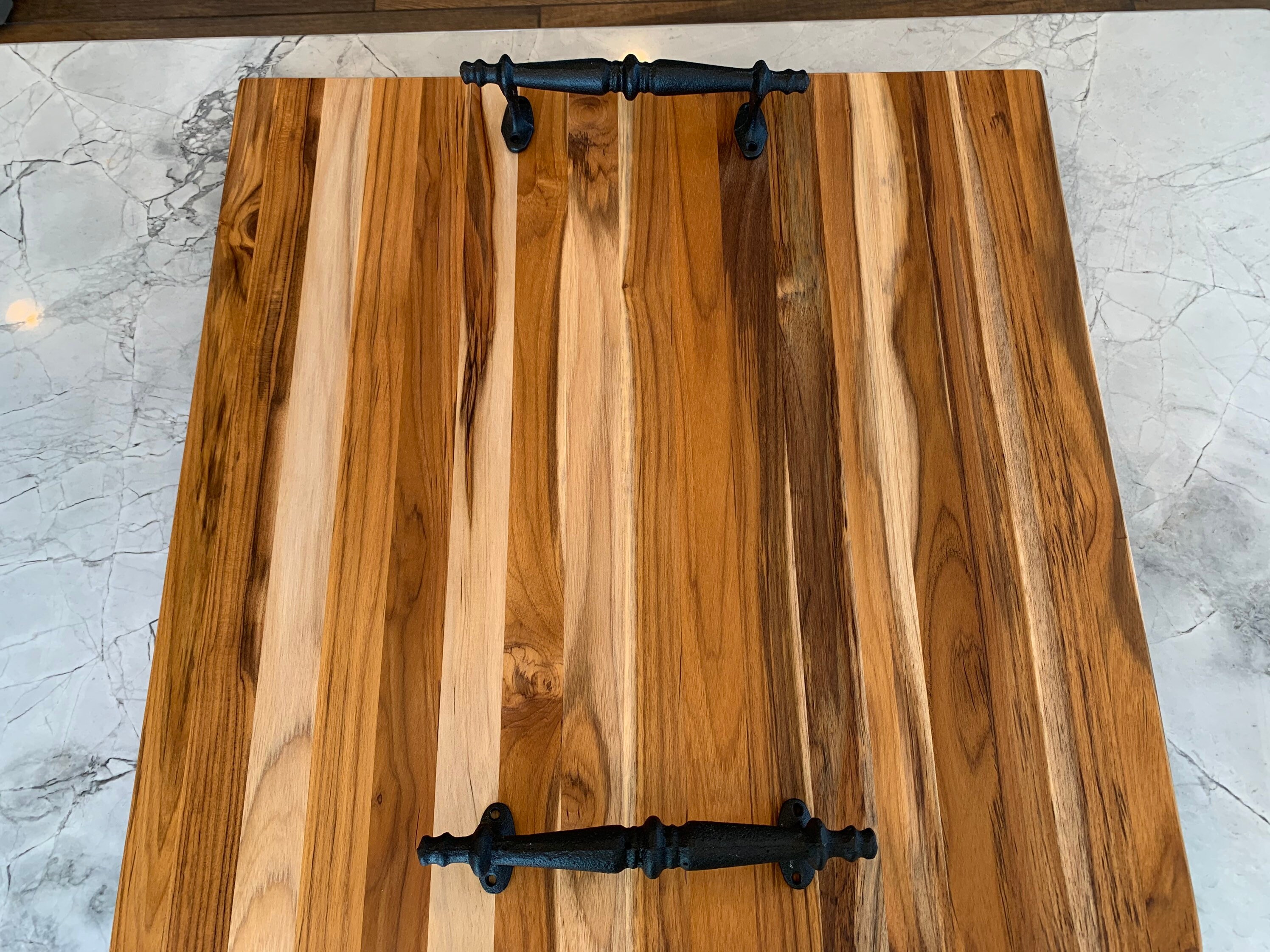 24 x 24 Teak Charcuterie/Cutting Board Etsy