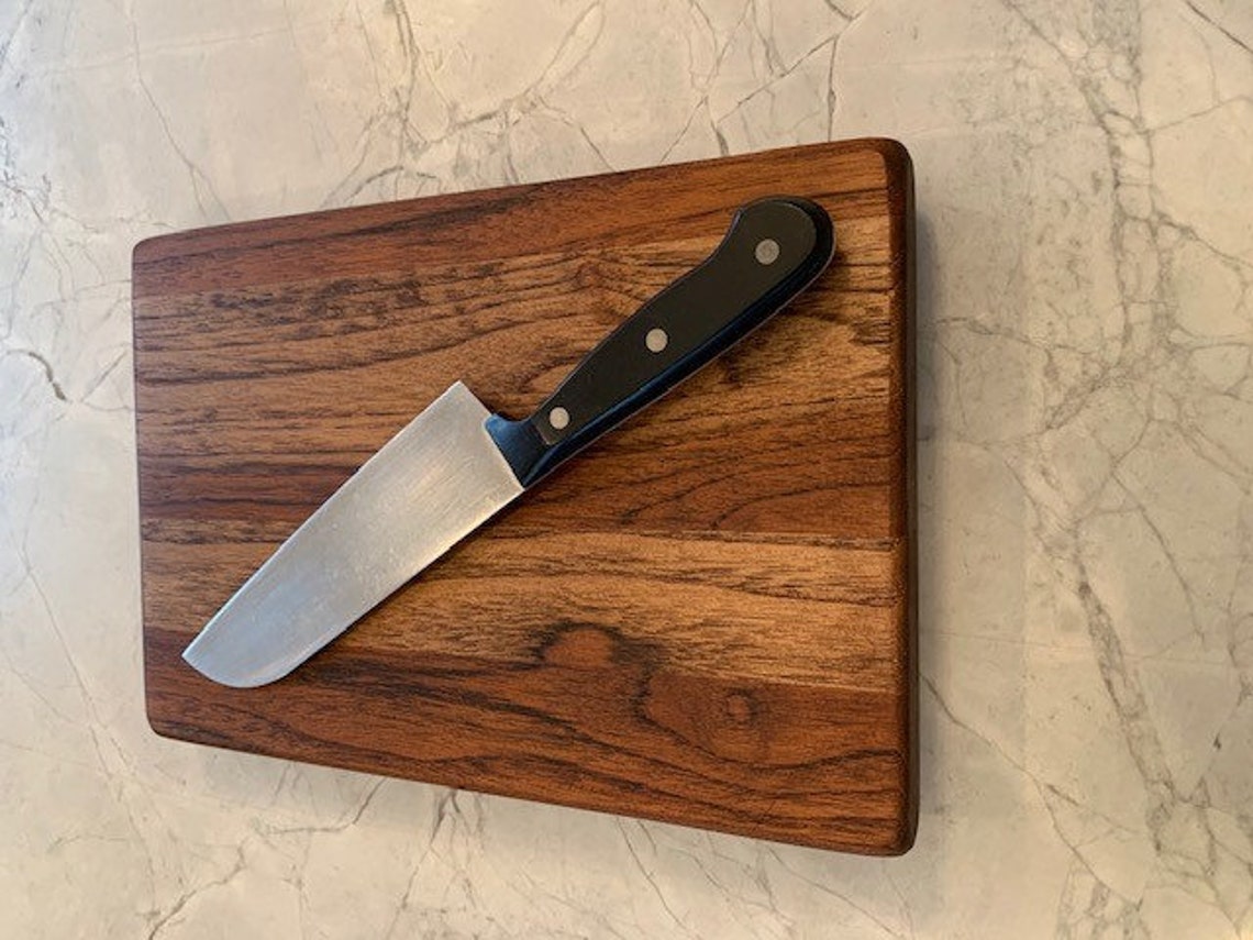 8x12 Handmade Teak Cutting/serving Board Etsy