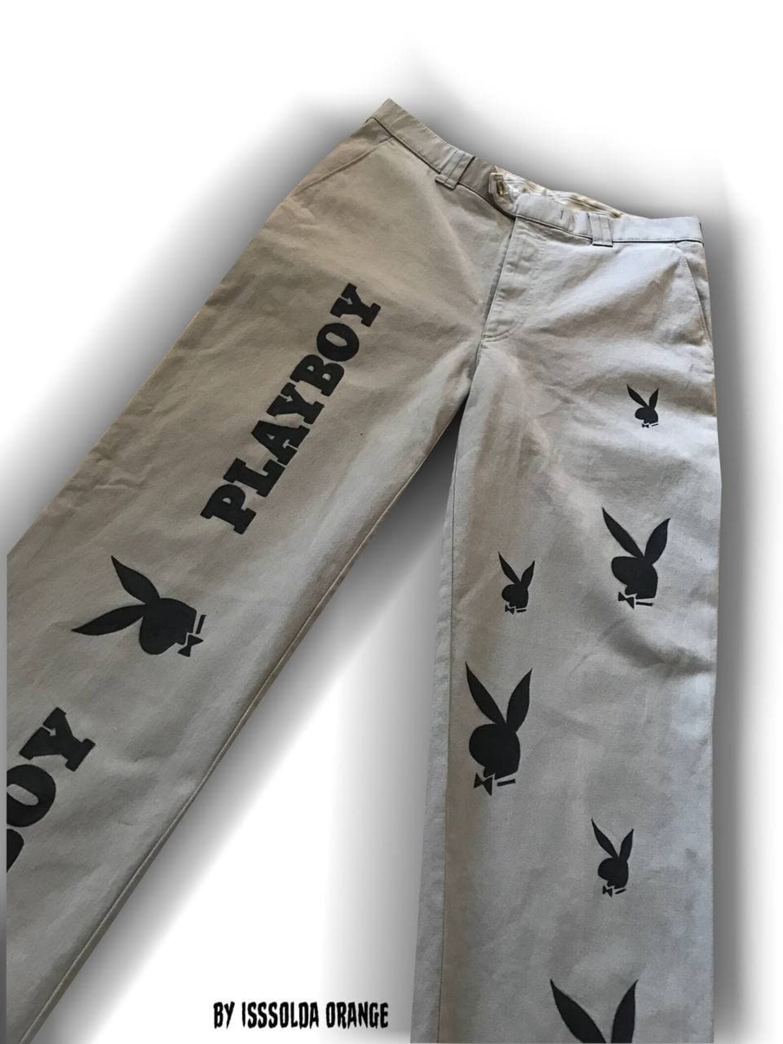 Playboy custom pants Etsy