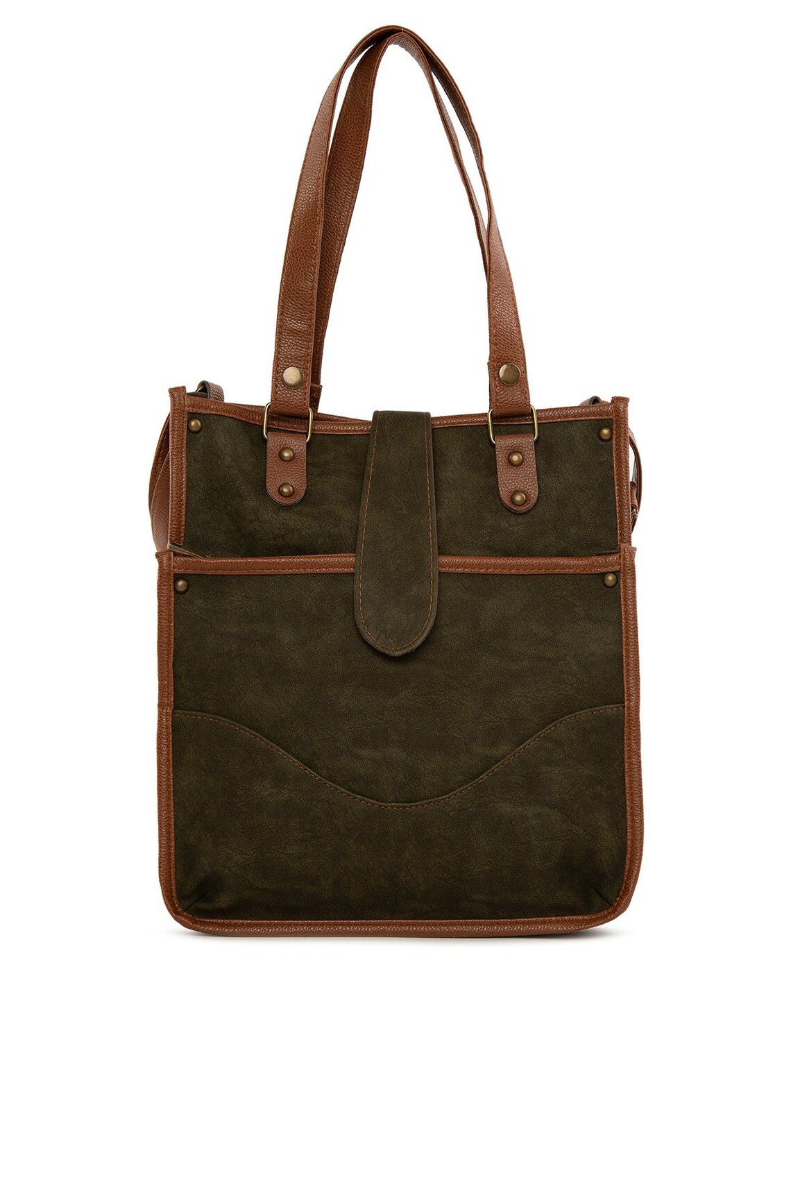 Locked Nubuck Shoulder Bag / Daily Use Bag Etsy