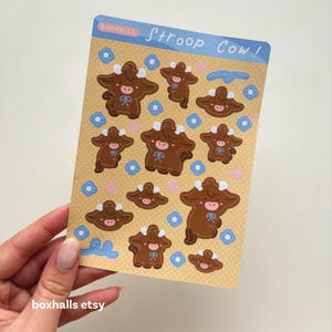 Stickervel Stroop the Highland Cow