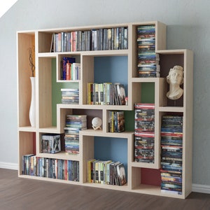 Mdf Bookshelf Etsy
