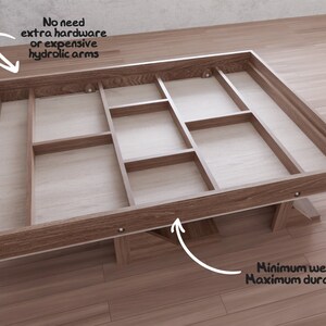 DIY Murphy Bed Plan With Desk &amp; Shelves, Plan to Build a Murphy Bed ...