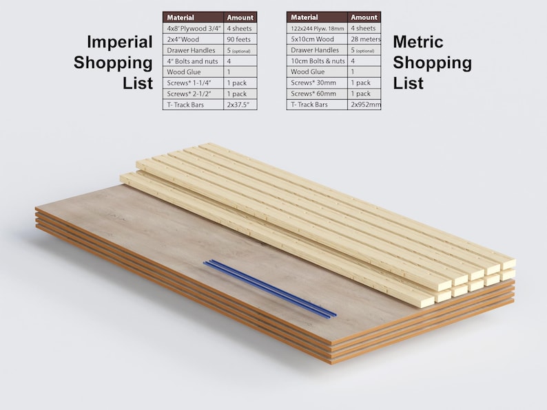 Table Saw, Miter, Router Workbench Plan for Ultimate Usability, Rotating Profile Saw image 3