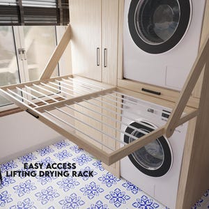 DIY Laundry Cabinet Plans: Washer Dryer Unit, Shelves (digital Download ...