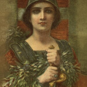 WWI Propaganda Poster | Italian Victory Allegorical Art