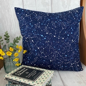 Navy star pillow cheap