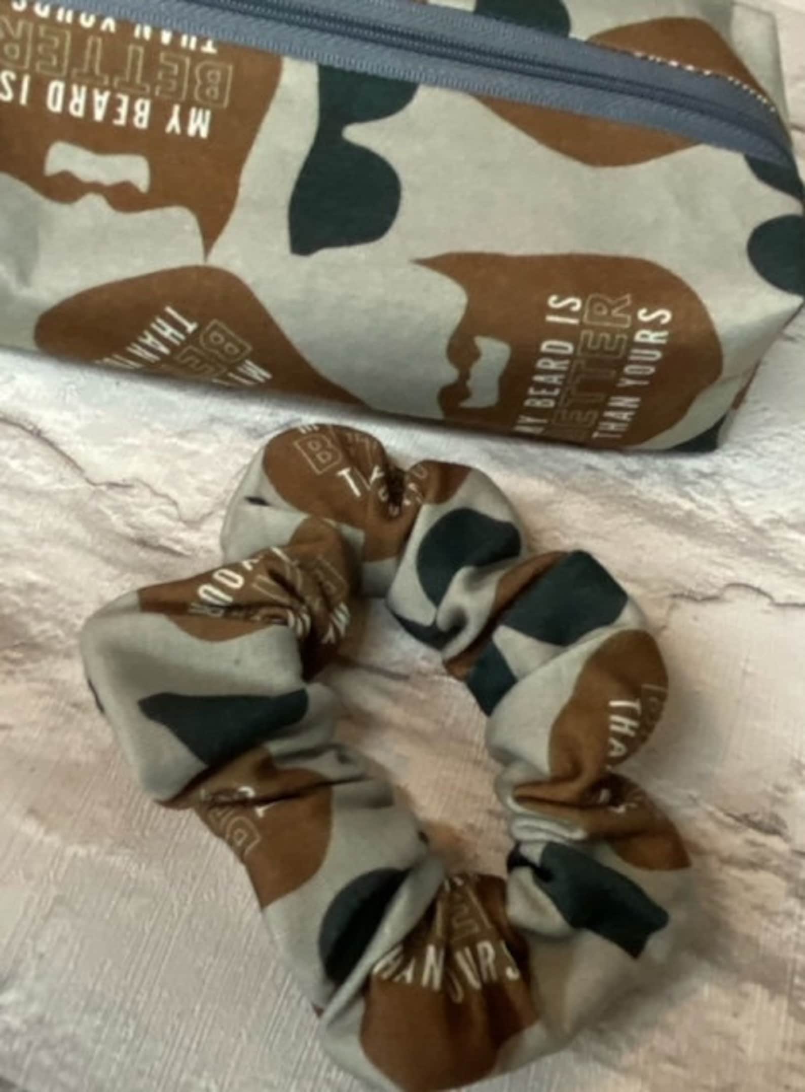 Mens scrunchie Male hair accessory Mens running gift Man Etsy