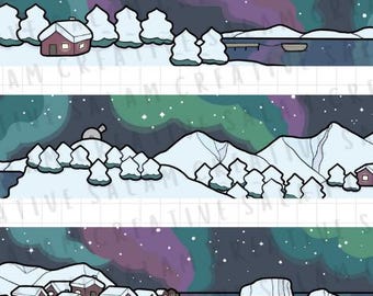 NORTHERN LIGHTS washi tape