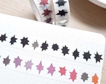 WONKY STARS washi tapes