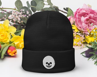 AI Horror Embroidered Beanie