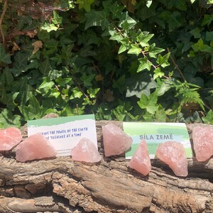 Raw Rose Quartz/Healing/Crystal/Love/Spell-work/Pink/Positive/Energy/Invite Love/Universal Love/Stone