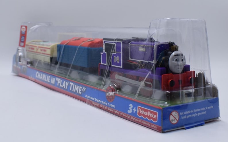 Charlie Tracksmater Motorized Train With Ice Cream Car, Thomas ...