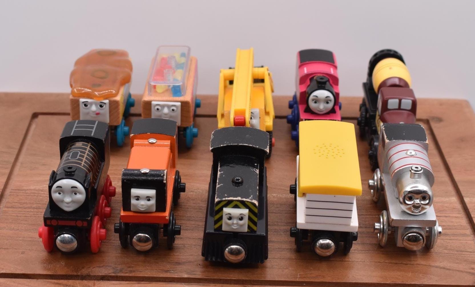 木製トーマス セット 木製トーマスセット 列車など 39台 きかんしゃ 