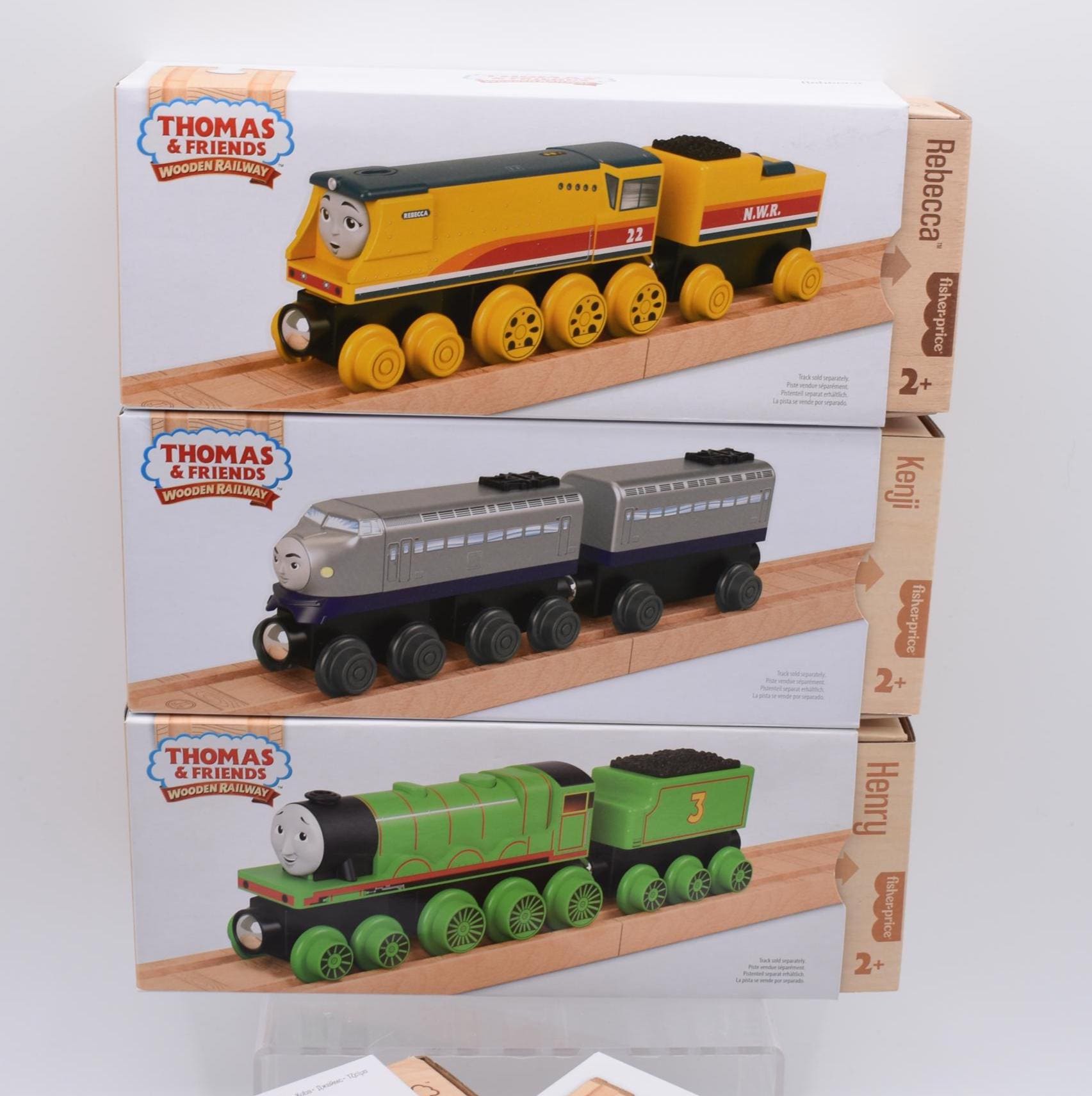 トーマスと仲間たちの木製レールシリーズの列車を選ぼう！レベッカ