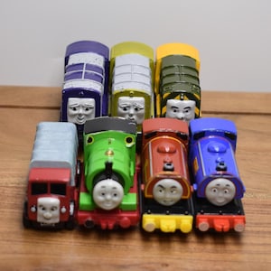 You Choose ERTL Diecast Thomas & Friends Wooden Railway Trains Engines Iron Bert Splatter Dodge Lorry 2 Percy Wilbert and Red 16
