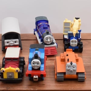 Sie haben die Wahl – Diecast-Eisenbahnen Thomas die Lokomotive ERTL Caroline Henrietta Kelly Crane Hank Sidney Terence Thomas Kröte 1995