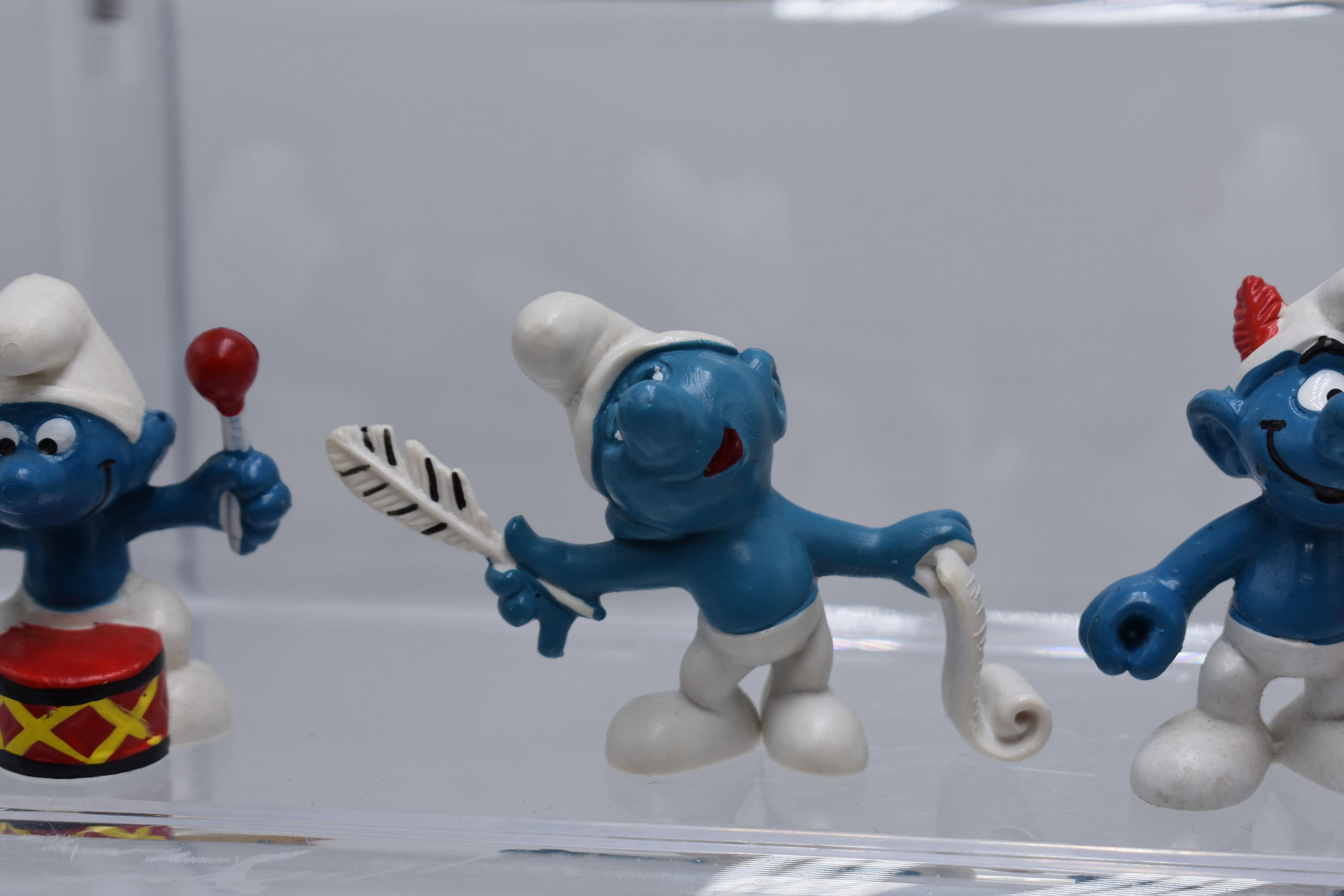 10 original smurfs vintage Smurf set peyo smurfs old school -  Portugal