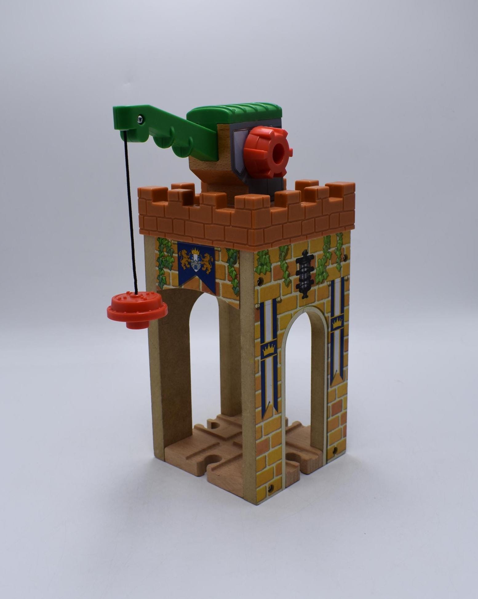 Castle Crane King of the Railway Thomas & Friends Wooden Engine Trains 10" Works - Thomas Wooden Trains Collection