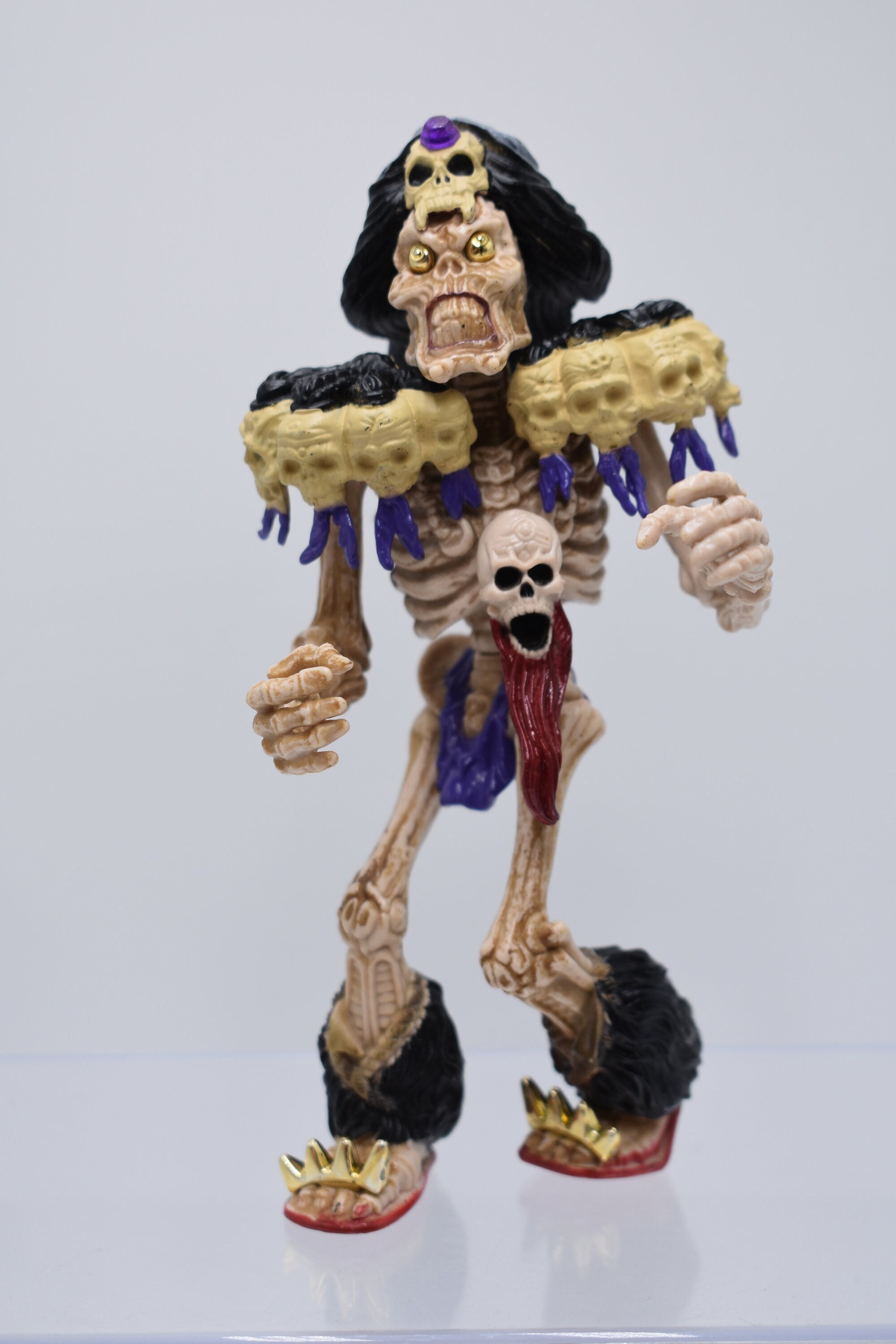 VTG Playmates Skeleton Warriors Baron Dark Action Figure 1994 90s Toy  Horror on eBid United States