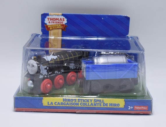 Tren De Madera Thomas Y Sus Amigos – Locomotora Thomas Fisher Price – Juguete De Empuje Para Niños, Hecho Con Madera Sostenible, Perfecto Para Pequeños Fans De La Isla De Sodor