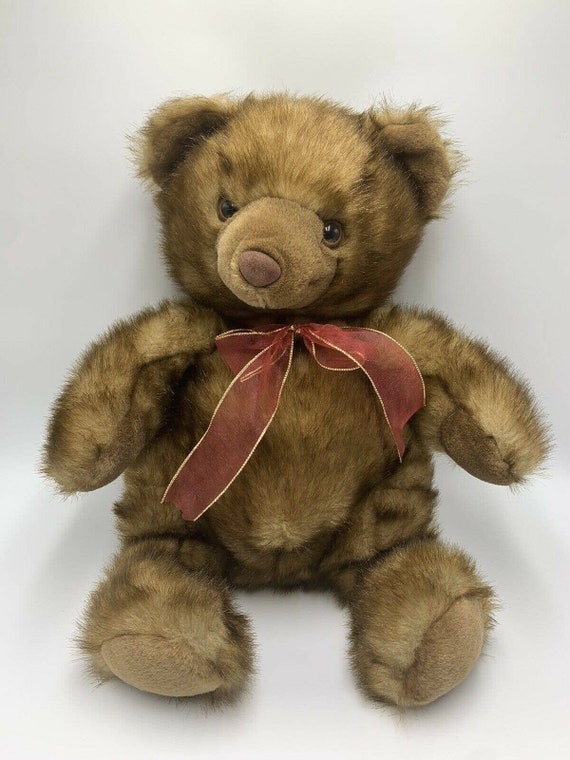 Vintage Plush 1999 Wishpets Minky Teddy Bear Plush Brown - Etsy 日本