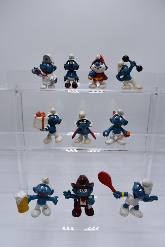 DIFERENTES PITUFOS Figuras de PVC Pitufos vintage Peyo Schleich