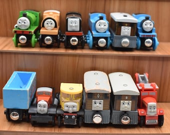 You Choose Thomas and Friends Wooden Trains Diesel Magic Railroad Monty Ben Talking Percy Isabella Flynn Vintage Toby 1994