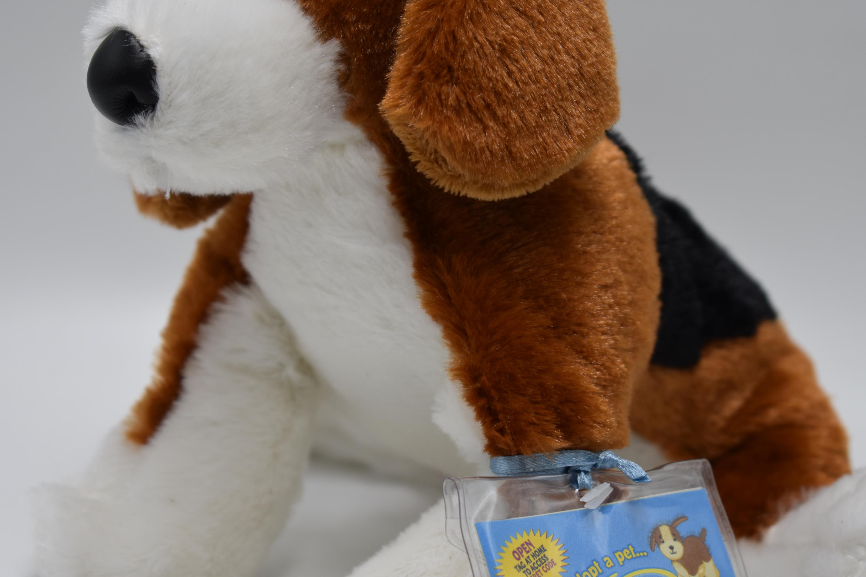 Ganz Webkinz Beagle HM141 Puppy Dog Plush Stuffed Animal 8