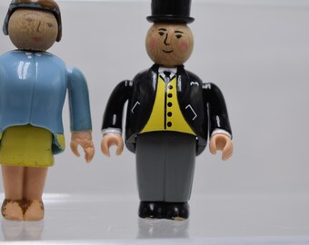 Articulated Sir Topham Hatt Lady Hatt Thomas Friends Wooden