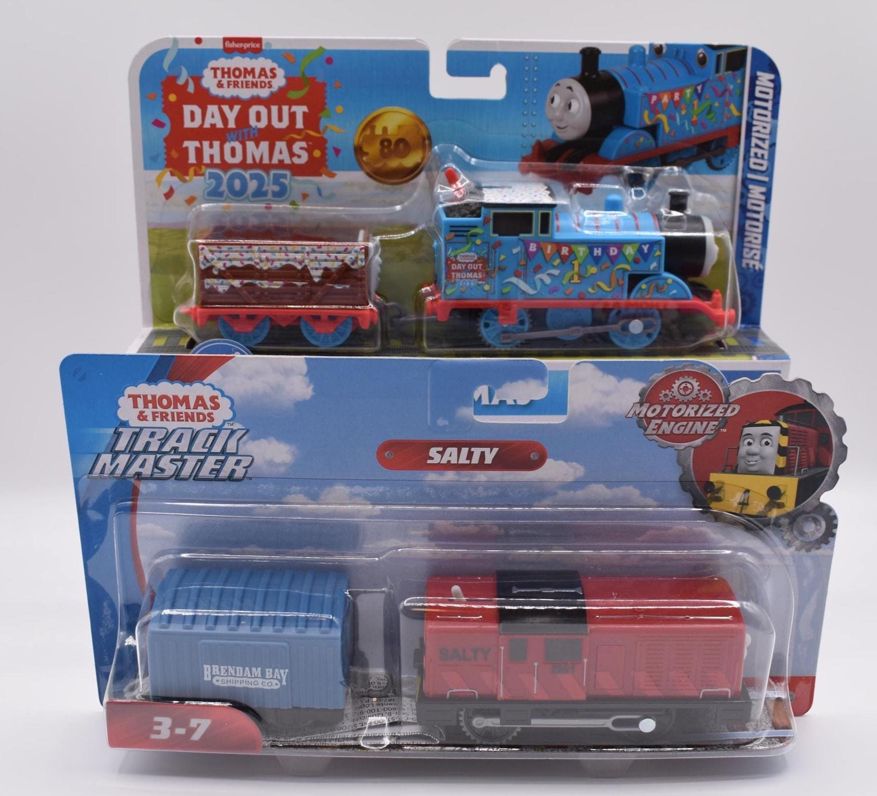 Vous choisissez des moteurs motorisés Trackmaster et Tenders Day Out with Thomas, Red Salty Motorisé