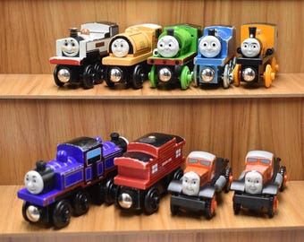 You Choose Thomas Friends Wooden Railway Trains Dash Bill Mighty Mac Max Monty Talking Percy Sodor Line Caboose 60 Years Thomas Freddie