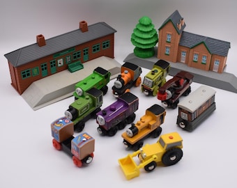You Choose Thomas & Friends Day Out with Thomas Duck Scruff Dash Duncan Toby Luke Harvey Brio Loader Culdee