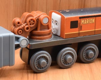 トーマスと仲間たちの木製レールシリーズの列車、ジャック、ブッチ