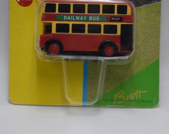 BULGY Motorized Red Bus 1995 TOMY Thomas Friends Trackmaster