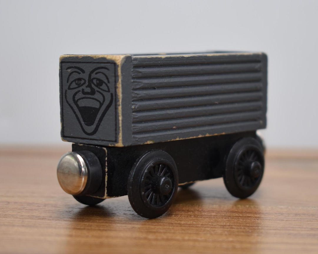 きかんしゃトーマス 木製レールウェイ グレー トラブルサムトラック