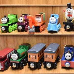 Jij kiest Thomas Friends Winter Wonderland Thomas Timothy Oliver Graafmachine Lady Oliver Bertie Annie Clarabel Light-Up Peter Square trechter