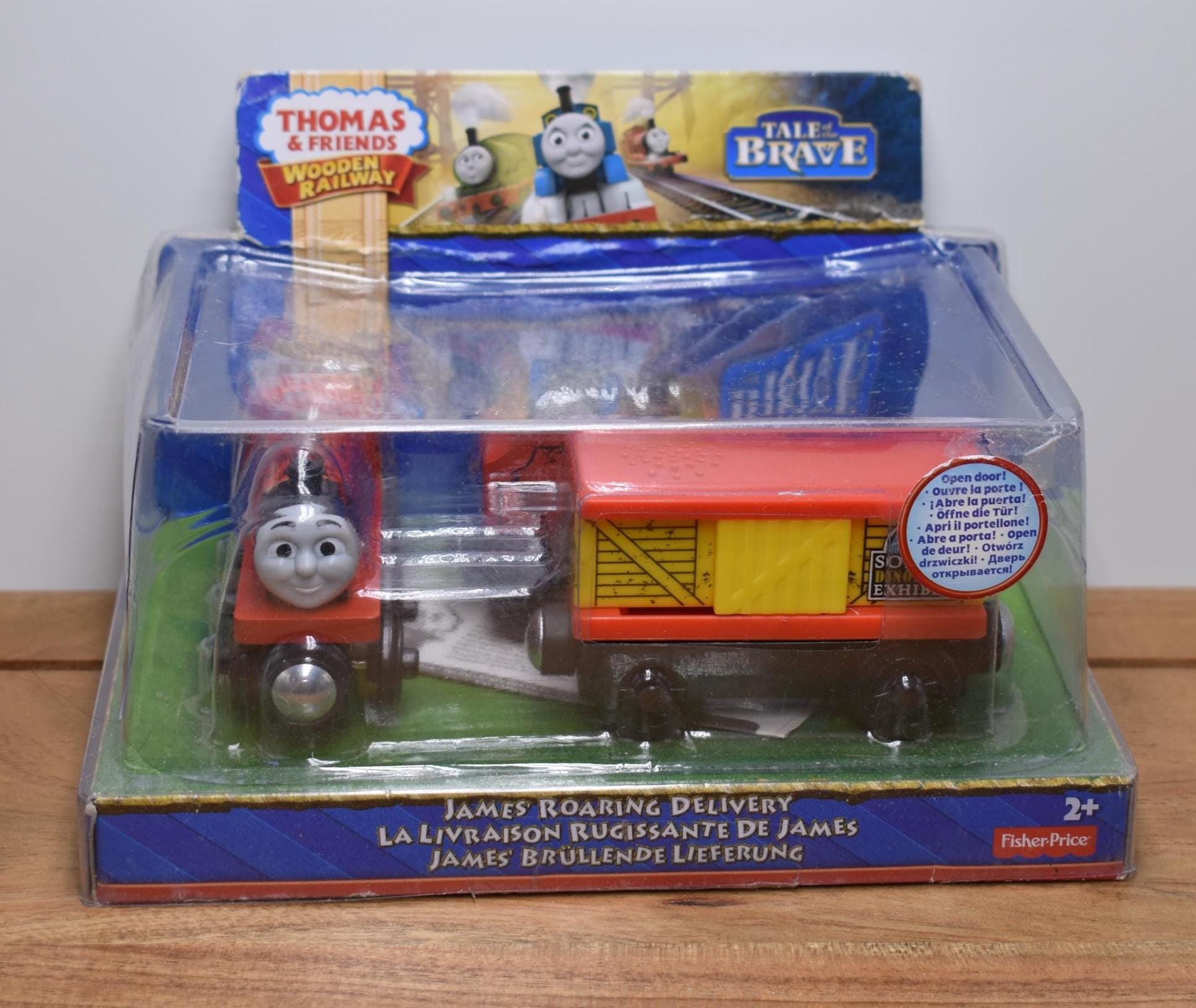 James Roaring Delivery Tale of the Brave Thomas Friends Wooden