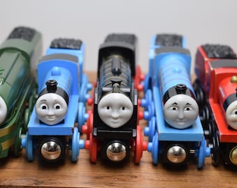 You Choose Thomas and Friends Engines and Tenders Emily Streamlined Black Hiro Green Herny Blue Gordon Blue Edward James Gold Magnet RFID