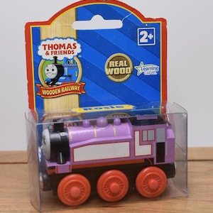 Rosie avec carte personnage Learning Curve Thomas et ses amis Chemin de fer en bois scellé - Collection de trains en bois Thomas
