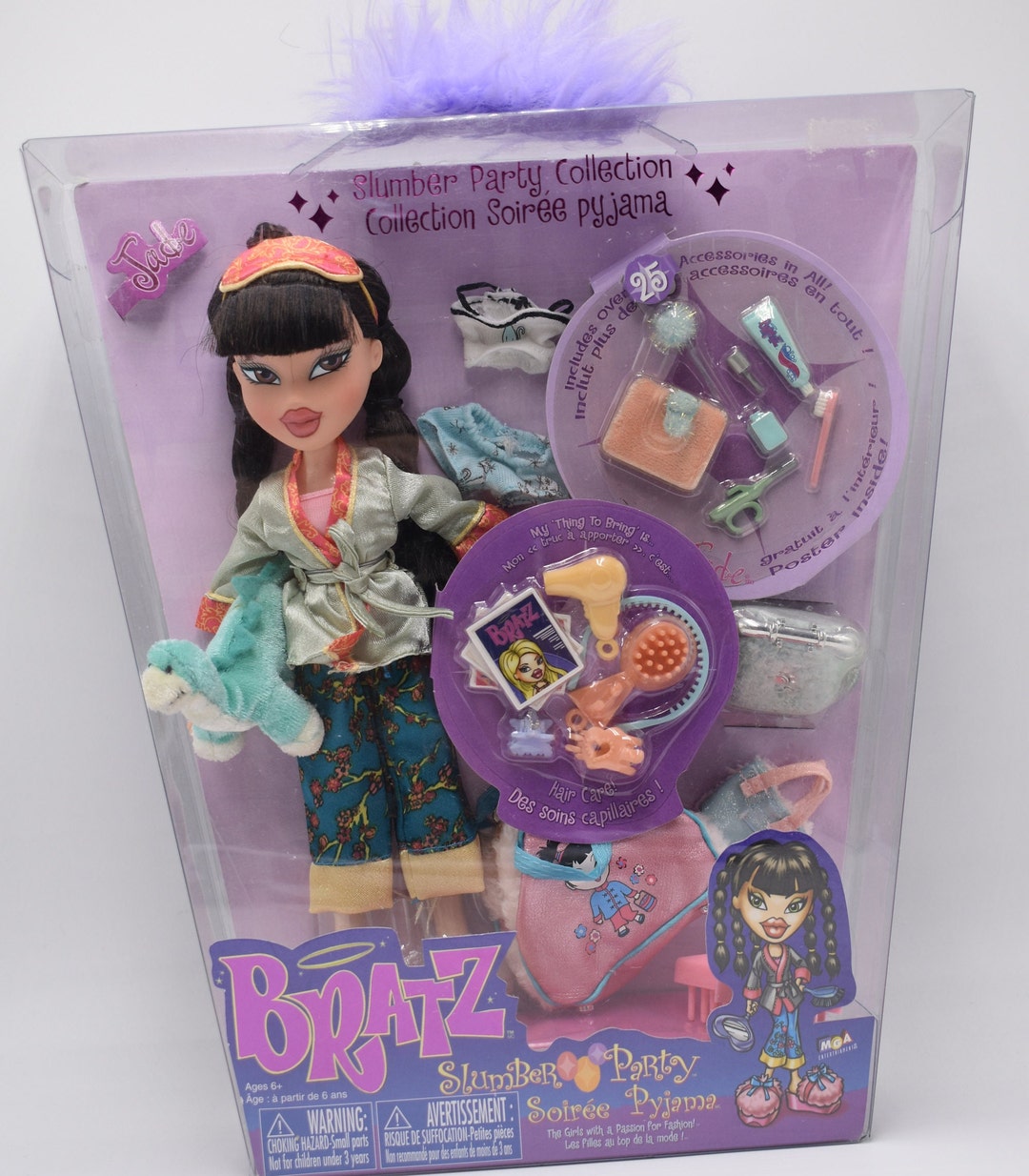 bratz, Accessories, Bratz Dolls Lil Bratz Vintage 9s Y2k Backpack Purple