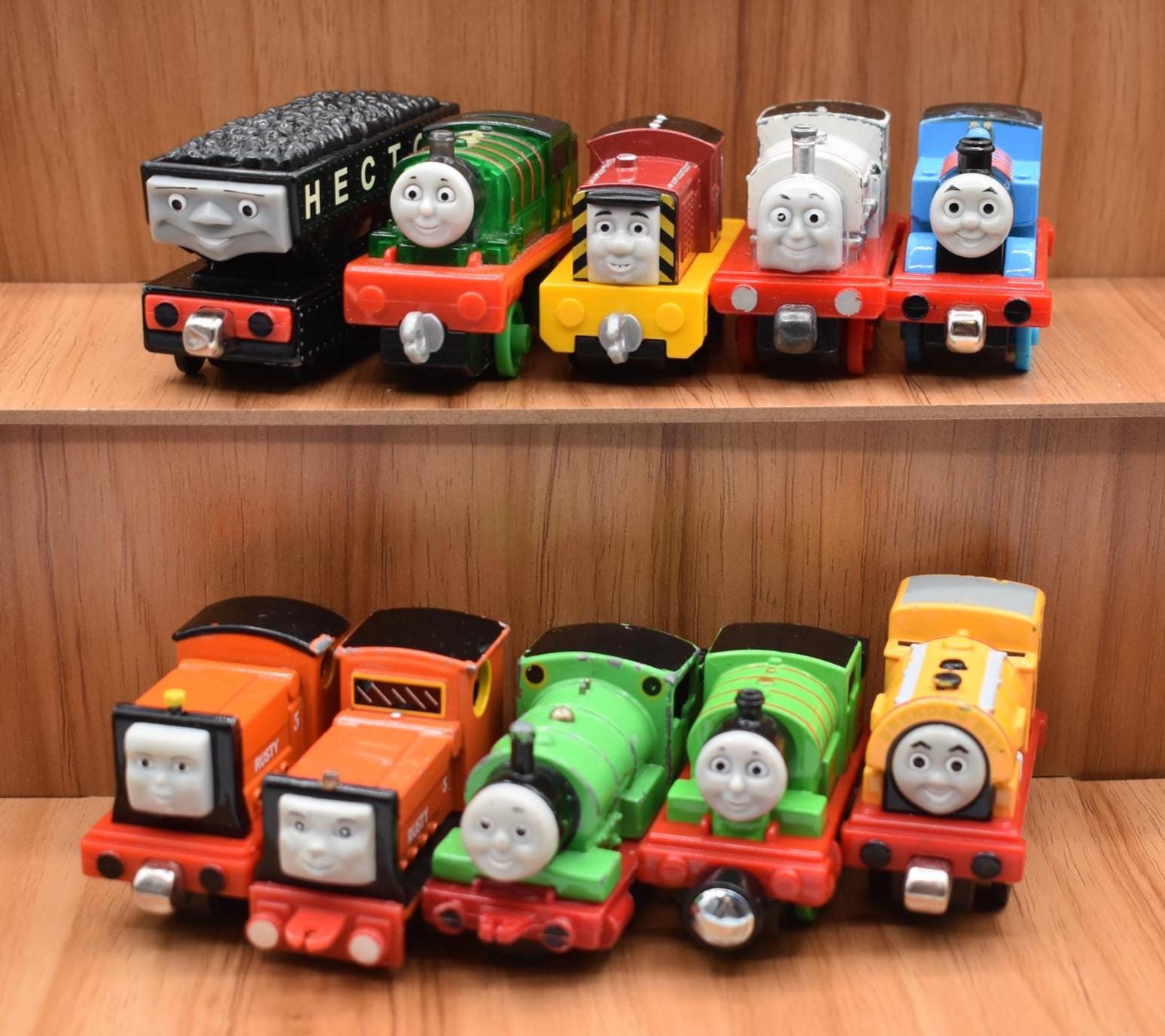 トーマス ダイキャスト トレイン プッシュアロング ヘクター パーシー