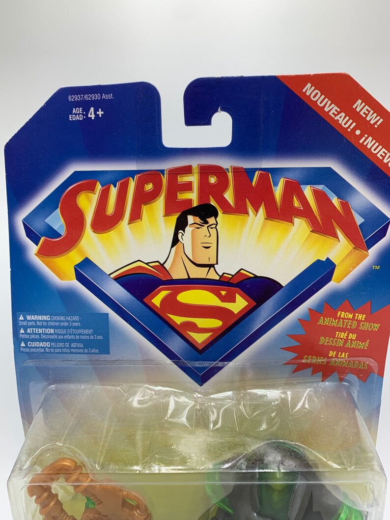 Vintage Action Figurelex Luthor Armored Deluxe Action Figure Etsy