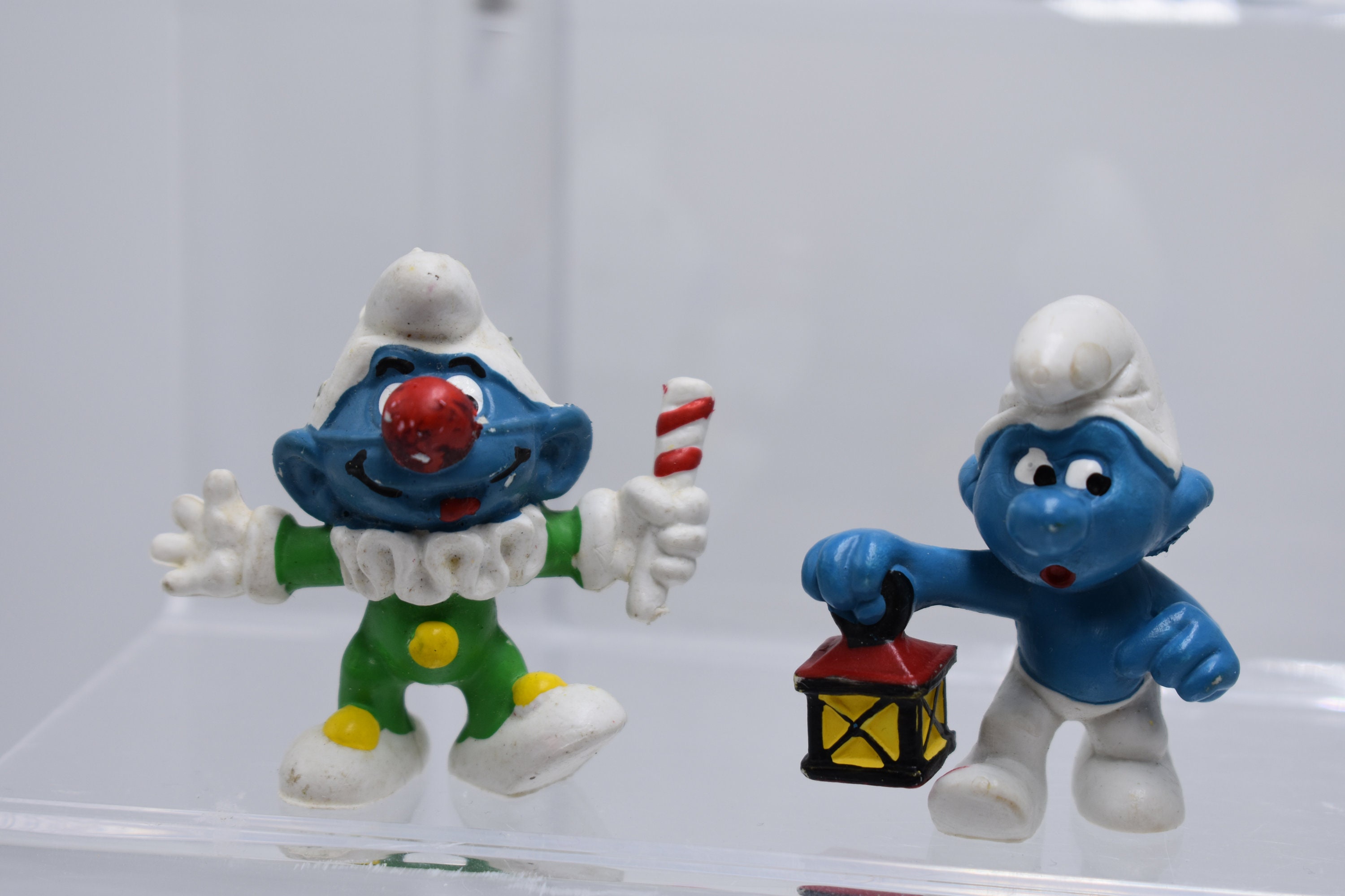 Lot (15) Vintage 60s 70s Original Smurfs Toys Peyo Schleich WBCO