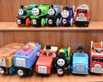You Choose Thomas n Friends Railway Sir Topham Hatt's Car Trevor Caramel Gumball Car Bash Fergus Oliver Winston Gina Water Tanker Hook Lader