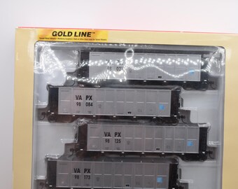 HO Scale Walthers RD4 Coal Hopper 6 Pack Virginia Power 932-7826