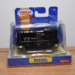 Diesel Battery Operated Motorized Trackmaster Trains Engine Fisher Price Thomas & Friends Wooden Railway New Sealed