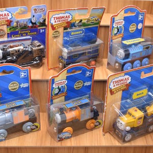 Sie Wählen - Stephen kommt zu Sodor Bash und Dash Butch Blue Thomas und Sidney - Thomas und Freunde Holzzüge Holzsammlung