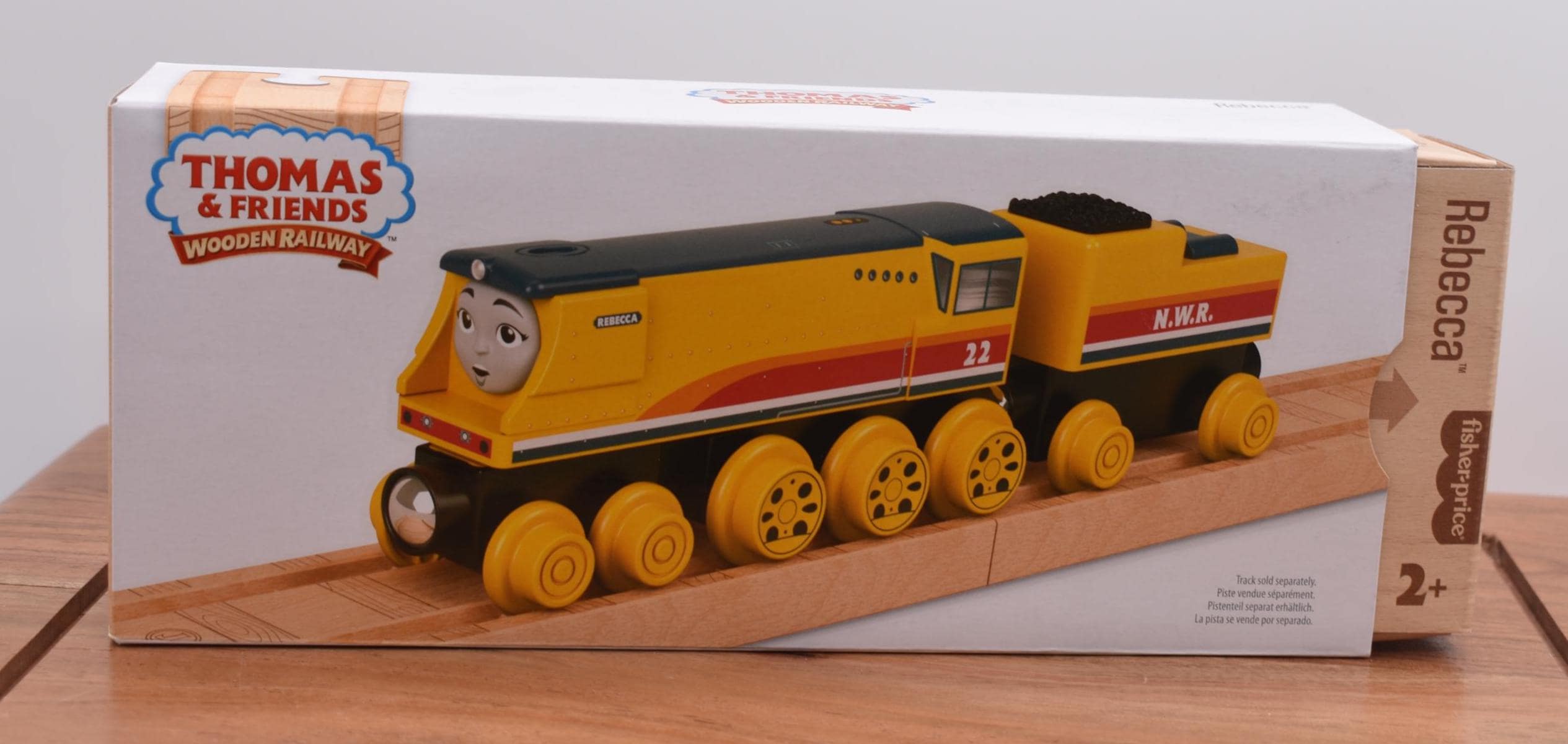 トーマスと仲間たちの木製レールシリーズの列車を選ぼう！レベッカ