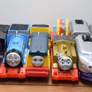 You Choose Thomas and Friends Motorized Trackmaster Engine and Tender Hiro Rebecca Birthday Thomas Gordon and Kenji Battery Operated